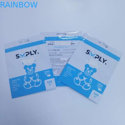 Kruidenwierook die veilig voor kinderen Cbd-de Druk van Gravnre van de Zakkenfolie voor Capsule verpakt