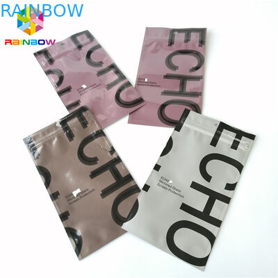 De de Ritssluitingsverpakking van de aluminiumfolie doet drie Opgeruimde Verzegelde Plastic Lege Theezak in zakken