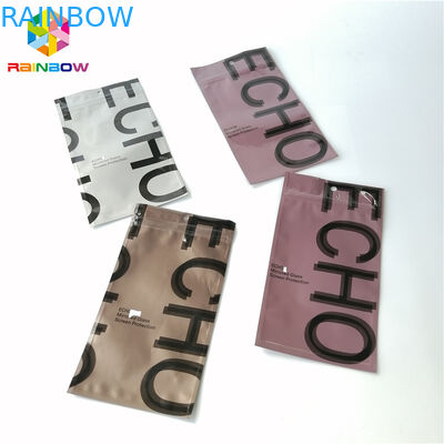 De de Ritssluitingsverpakking van de aluminiumfolie doet drie Opgeruimde Verzegelde Plastic Lege Theezak in zakken