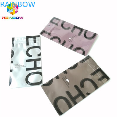 De de Ritssluitingsverpakking van de aluminiumfolie doet drie Opgeruimde Verzegelde Plastic Lege Theezak in zakken