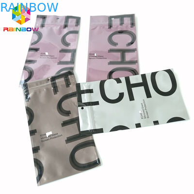 De de Ritssluitingsverpakking van de aluminiumfolie doet drie Opgeruimde Verzegelde Plastic Lege Theezak in zakken