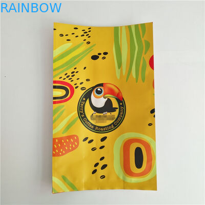 Vier Kant Verzegelde Foliezak die het Plastic Pakket van de het Sachetthee van de Onmiddellijke Koffiemacht verpakken