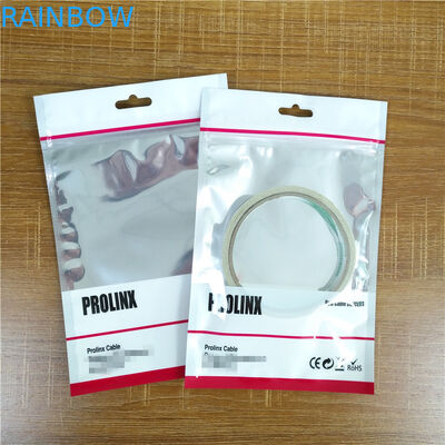 De Kabel Plastic Zakken die van ritssluitingsusb Resealable Mobiele Zakken van het Telefoongeval met Handvat verpakken