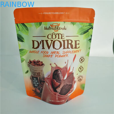 Hitte - verbindings Plastic Zakken die Geroosterde het Poederzakken van de Koffieboon met Ritssluiting verpakken