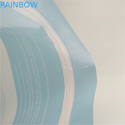 Van de de Microgolfsterilisator van de voedselopslag de de Bodemhoekplaat doet Resealable Hoogste Ritssluitingsdouane in zakken