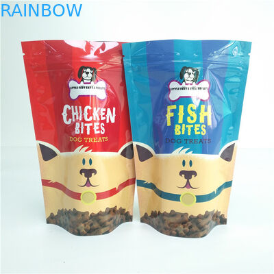 De hond behandelt de Gelamineerde Plastic Opnieuw te gebruiken Vacuüm Organische Zak van het OpslagVoedsel voor huisdieren Zak