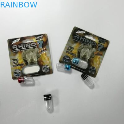 Van de het Geslachtsmacht van Powfulmensen de Kaart die van de de Geneeskundeblaar Seksuele Verhogingsrinoceros 69 verpakken Pillenpak