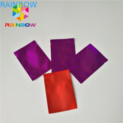 Verpakkende Zakken Drie van de steenaluminiumfolie Zijverbindingszak voor Kosmetisch Make-uppak