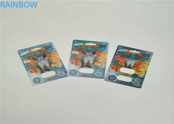 Mamba 3d Effect Blaarkaart die Aangepaste Druk voor de Pillen van het Capsulegeslacht verpakken