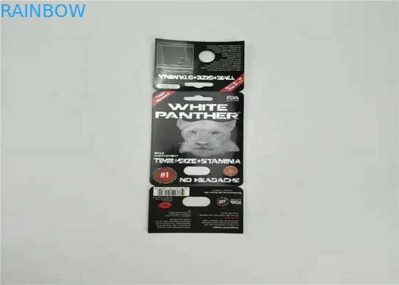 De duurzame Blaarkaart Verpakking voor Rinocerosreeks 777-30K 8-50000 verbetert Seksuele Aandrijving