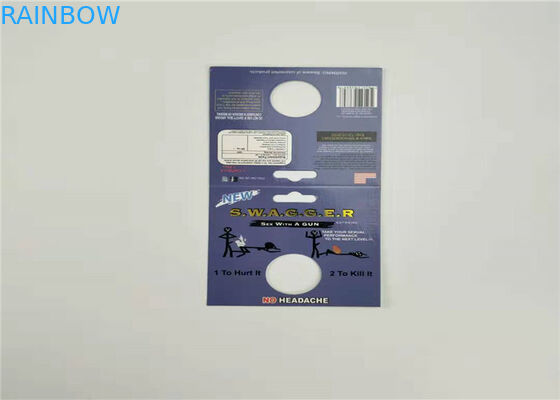 Van de het Geslachtspil van de capsule het Plastic Blaar Verpakkende Patroon van de Kaartrinoceros 8-50000 3D met Plastic Dekking