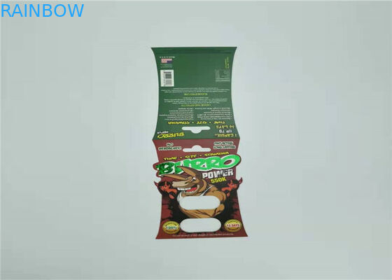 Van de de Kaart Verpakkende Capsule van de rinoceros 69-9000 Blaar van het Geslachtspillen Plastic het Tussenvoegselkaart voor Mannelijke Enhancemen