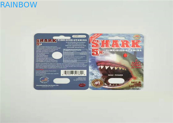 Van het het Pak Verpakkende Hologram van de Eco Vriendschappelijke Blaar het Document van de de Folie Grote Jongen 6X Kaart met Vertoningsvakje