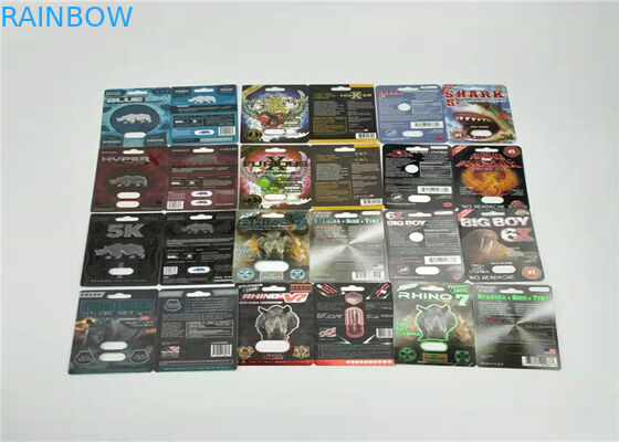 7000K buffelsdocument Blaarkaart die Rode Folie het Stempelen Compensatiedruk verpakken