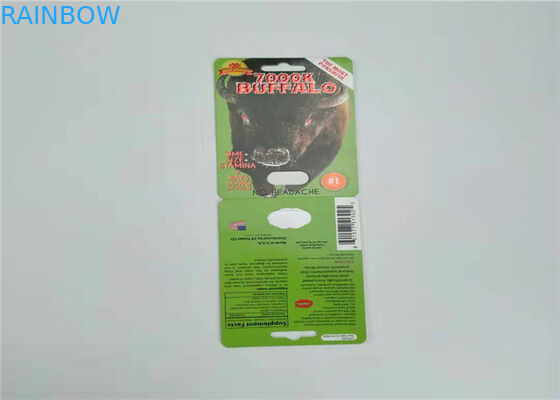 Ronde het Document van de Blaarpil Verpakkende Kaartenswag Pil Burro Primavera Duurzame Tyoe