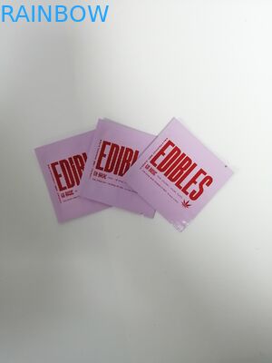Van de de Ritssluitingsgeur van 3.5/7 Gram de Plastic Mylar Zakken van het het Bewijsonkruid voor Gummies-Bloem Verpakking