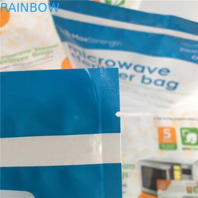 De de Bodemhoekplaat van de ritssluitingsmicrogolf doet Glanzende Tribune op de Plastic Zak van de Sterilisatorretort in zakken