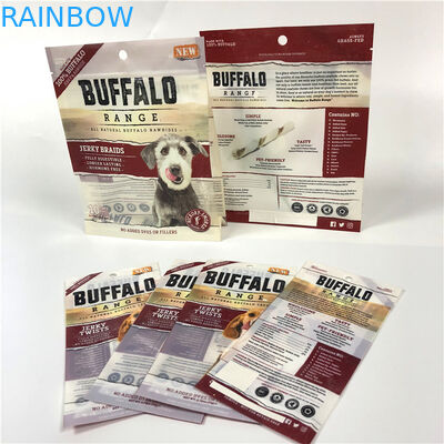 Hete Verzegelde Het Embleemcmyk Kleur van Guseet van de Voedsel voor huisdierenzak Zij Plastic List Aangepaste