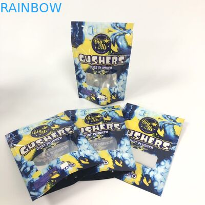 De Mylarfolie Gushers doet de Kruidenpillen van de Wierook Verpakkende Verpakking opstaat in zakken het Embleem van de Zakdouane