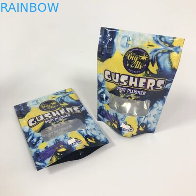 De Mylarfolie Gushers doet de Kruidenpillen van de Wierook Verpakkende Verpakking opstaat in zakken het Embleem van de Zakdouane