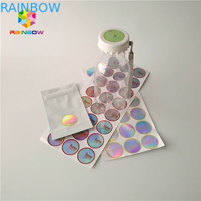 De fles/de Kruik krimpt Kokeretiketten om 3d Sticker van het Laser Holografische Hologram