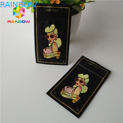 Resealable Douaneritssluiting doet van de de Zakgeur van 1G Mylar het Onkruid van de het Bewijscbd Hennep Verpakking in zakken