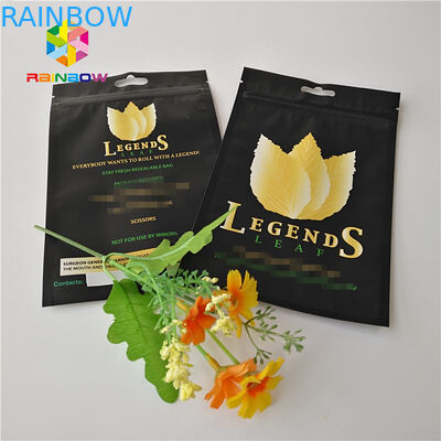 De douane drukte van de Foliemylar van de Tribunezak van de de Ritssluitingspijp omhoog het Plastic Gebruik van het de Zakkruid