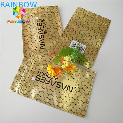 De douane drukte van de Foliemylar van de Tribunezak van de de Ritssluitingspijp omhoog het Plastic Gebruik van het de Zakkruid