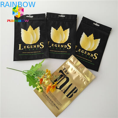 De douane drukte van de Foliemylar van de Tribunezak van de de Ritssluitingspijp omhoog het Plastic Gebruik van het de Zakkruid