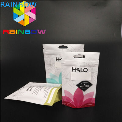 De koninklijke Zakken van de de Ritssluitingsaluminiumfolie van Kratom Bali voor van het het Onkruidkruid van het Kruidenpoeder de Producten van Cbd