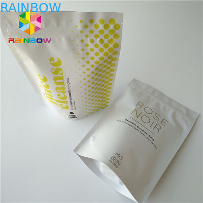 Schrobt de ritssluiting Gedrukte Folietribune op Kosmetische Verpakkende Zakkokosnoot/het Koffielichaam