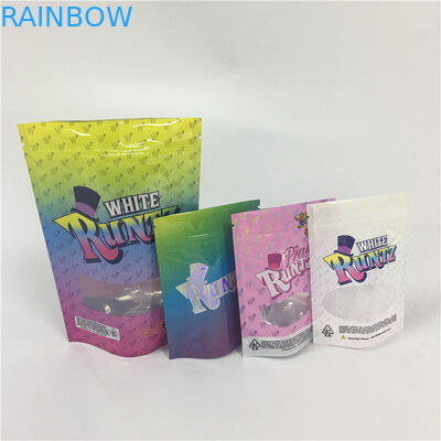 De folie lamineerde Kruidenwierook Verpakkend Mylar-van het Onkruidruntz van Ritssluitingszakken de Geurbewijs