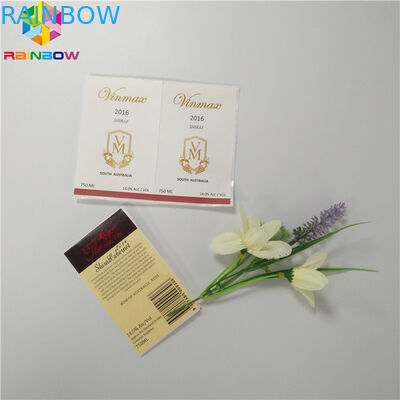 De zelfklevende Etherische olieflessen krimpen de Stickers die van het Omslagetiket voor de Kleren van de Dooszak drukken