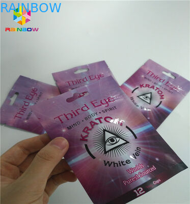 Pas de Gedrukte van de de Wildernisjongen van Aluminiumfoliezakken Zak van het Pak Kindveilige 3.5g CBD Koekjes aan