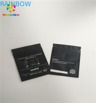 Pas de Gedrukte van de de Wildernisjongen van Aluminiumfoliezakken Zak van het Pak Kindveilige 3.5g CBD Koekjes aan