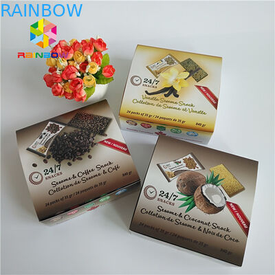 Rechthoek die Hologramdocument Verpakkend Vakje voor de Borstel Gezichtsmasker van de Schoonheidsmiddelenwimper vouwen