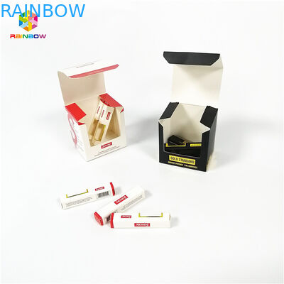 De Patroondocument van kartonvape Vakje die Aangepaste Grootte Vriendschappelijke Eco verpakken -