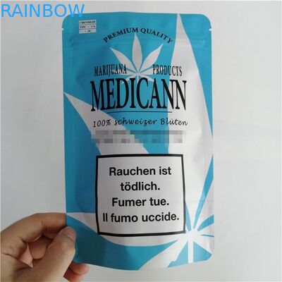 De de Ritssluitingstribune van de Mylaraluminiumfolie op Zakkendouane drukte Biologisch afbreekbare Duurzaam