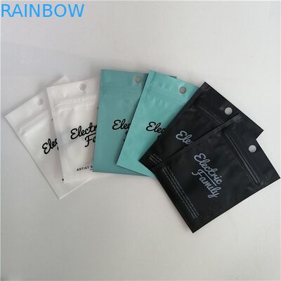 De Plastic Zakken die van de aluminiumfolieritssluiting Resealable Verzegelde Kant Drie verpakken