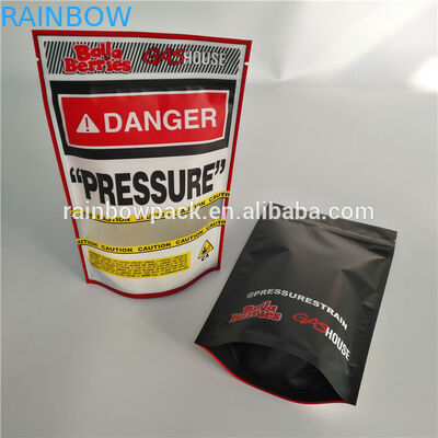 Aangepaste Digitale Gedrukte Tribune op Zakken Holografisch voor het Exotische Binnenonkruid van 3.5g