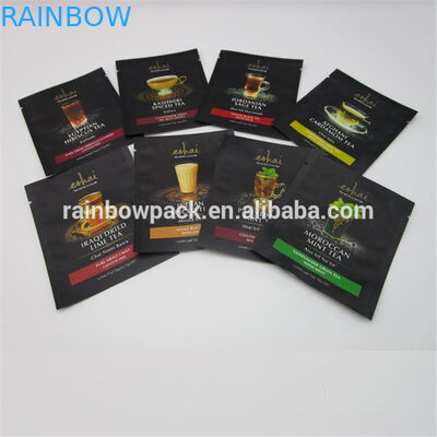 Resealable Drie Kant Verzegeld Vochtbestendig de Zakvoedsel van de Aluminiumfolieritssluiting