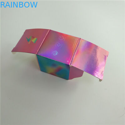 Juwelen Verpakkingsdocument Vakje Douanedruk met Holografie Holografisch Effect