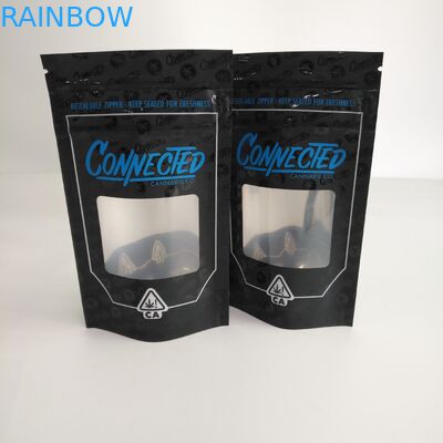 Resealable de Ritssluitingstribune van het geurbewijs op Ritssluitingszak met Venster binnen Aluminium