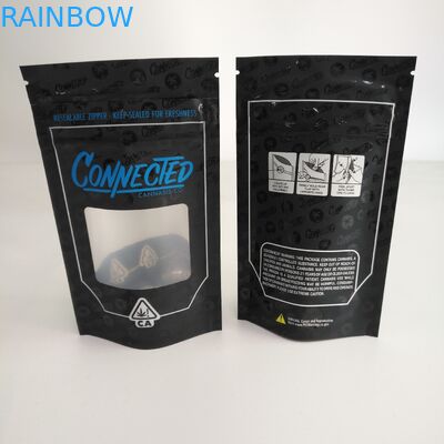 Resealable de Ritssluitingstribune van het geurbewijs op Ritssluitingszak met Venster binnen Aluminium