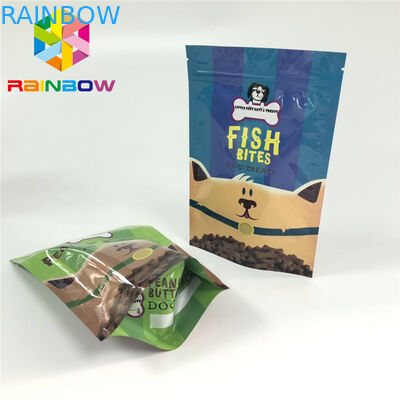 Behandelt de Plastic Zakken die van de Mylarritssluiting Huisdierenvoer verpakken de Druk van Zakkengravnre