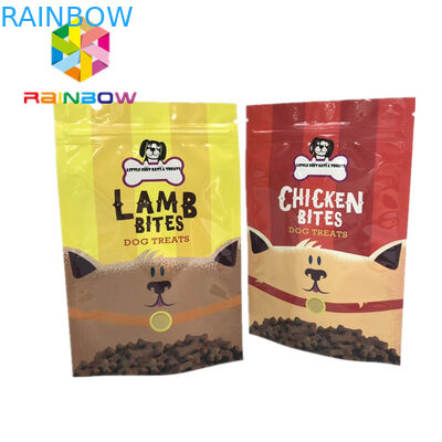 Behandelt de Plastic Zakken die van de Mylarritssluiting Huisdierenvoer verpakken de Druk van Zakkengravnre