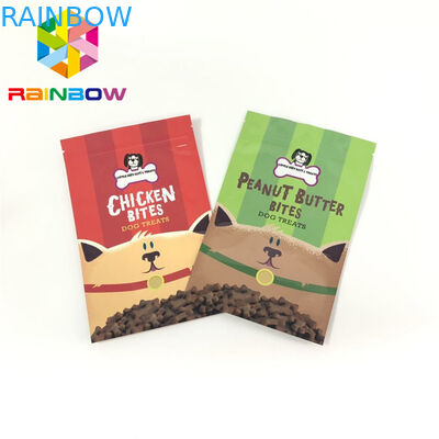 Behandelt de Plastic Zakken die van de Mylarritssluiting Huisdierenvoer verpakken de Druk van Zakkengravnre