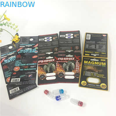 Het Document van het mensengeslacht Blaarkaart die Burro 30000 Enig Dubbel Gat 60000 met Fles verpakken