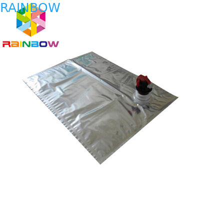 De Zak die van drankspuiten de Douane die van 3L verpakken 5L 10L Aseptische Slabzak in Doos drukken