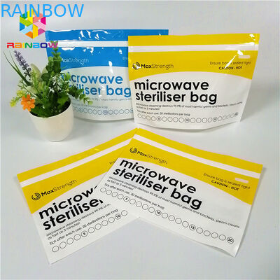 Het Voedsel van de siliconesnack Verpakkingszakken Opnieuw te gebruiken Lekvrije Foodsaver voor het Verwarmen/het Bevriezen